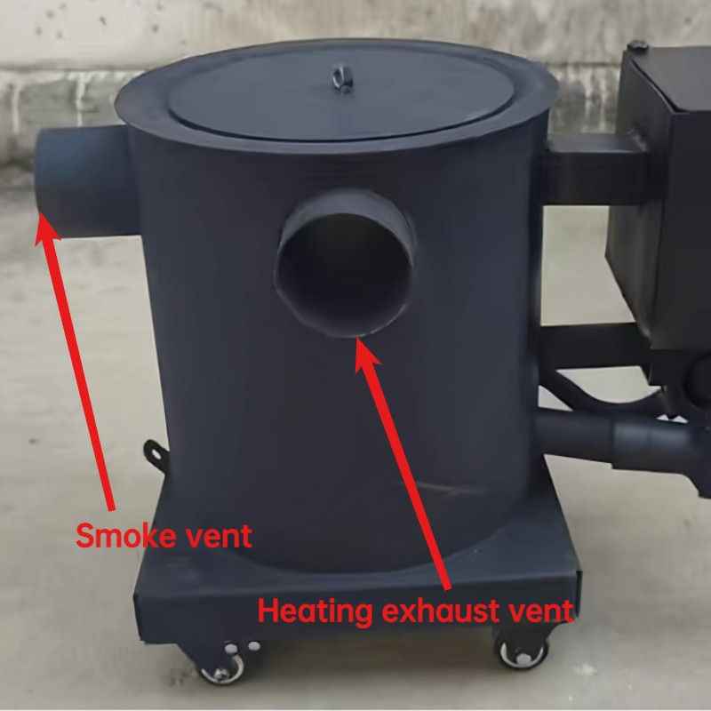 Outdoors Waste Oil Stove Oil Burner Cooking Heating Furnace Burning Tool Farm