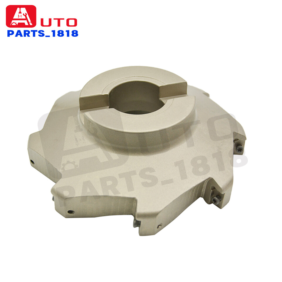 6.3" 90 Degree Indexable Face Shell Mill Cutter, R8 Arbor with APMT1604 Insert