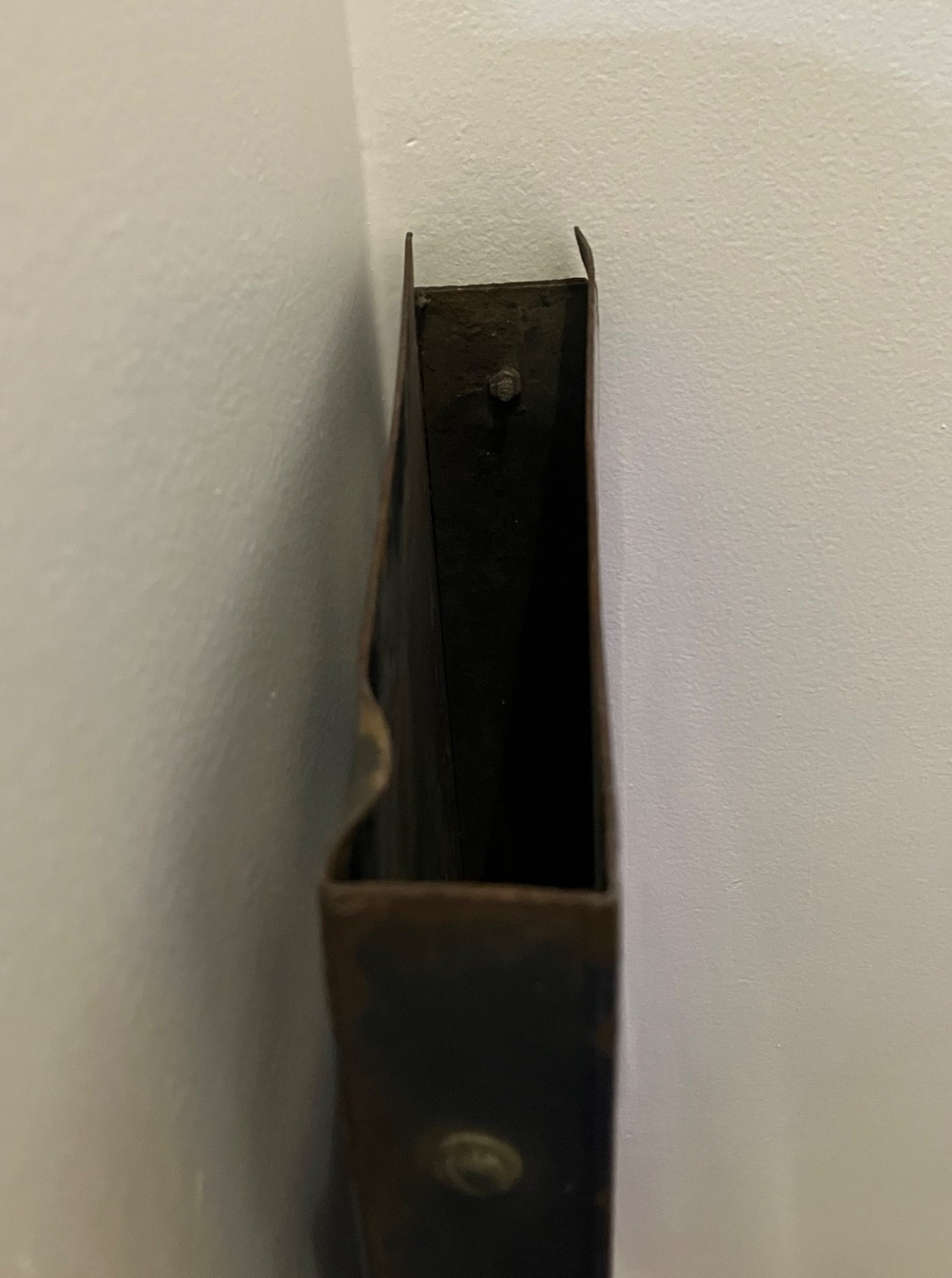 “FAIRFAX AVE” Vintage Shotgun Los Angeles Porcelain Street Sign 1946-1966