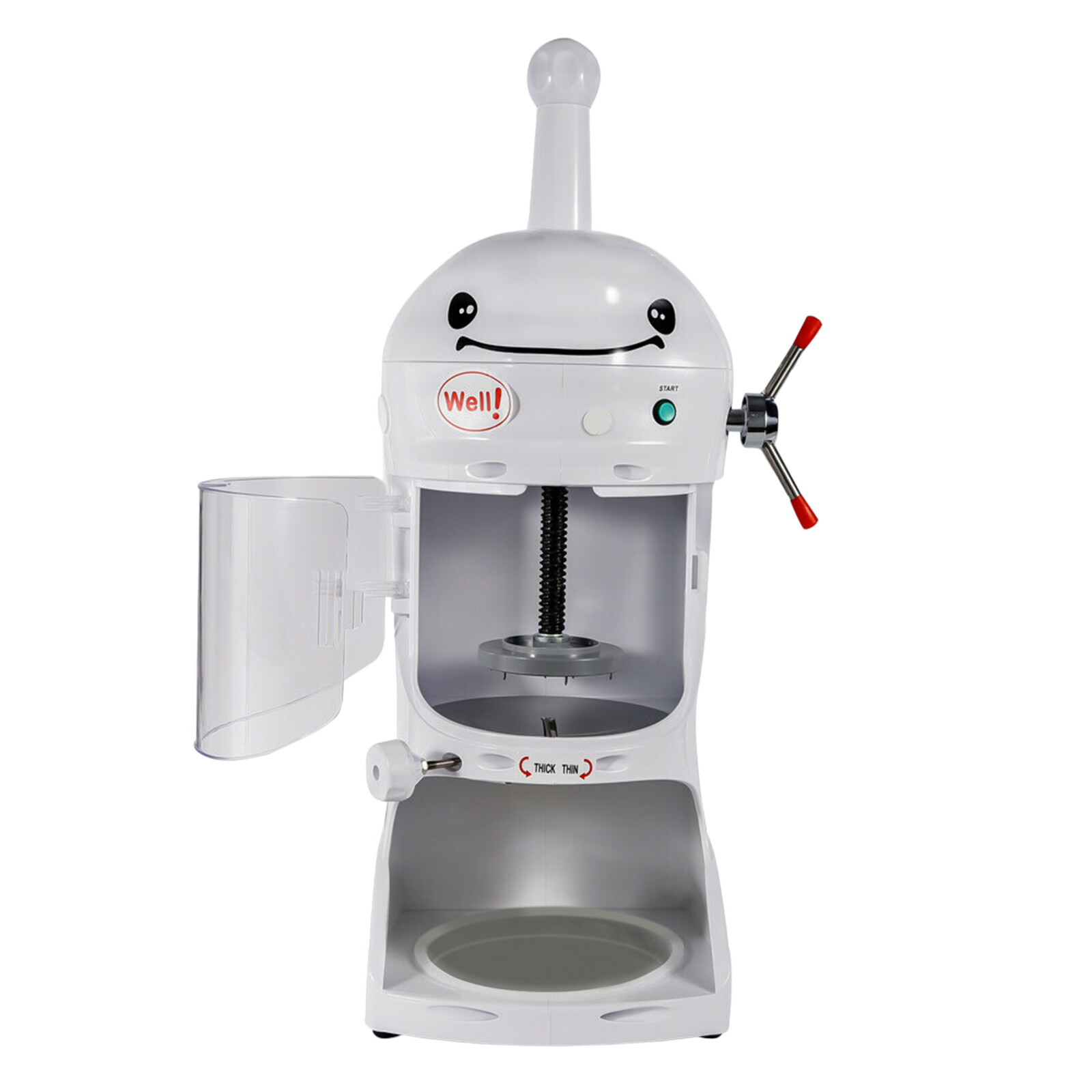 Ice Cub Shaved Ice Machine Commercial Ice Shaver Snow Cone Maker Premium 350W