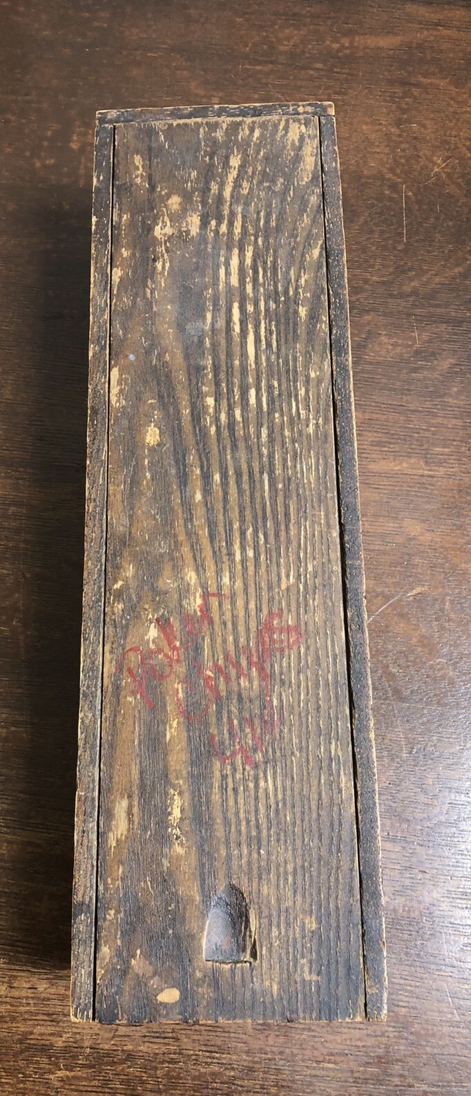 Vintage Wooden Crate Repair Outfit For The Quick Detachable Tire B.F. Goodrich