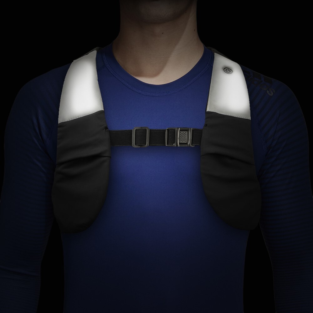 Reflective Outdoor Running Cycling Biking Night LED Light Safety Vest Waterproof