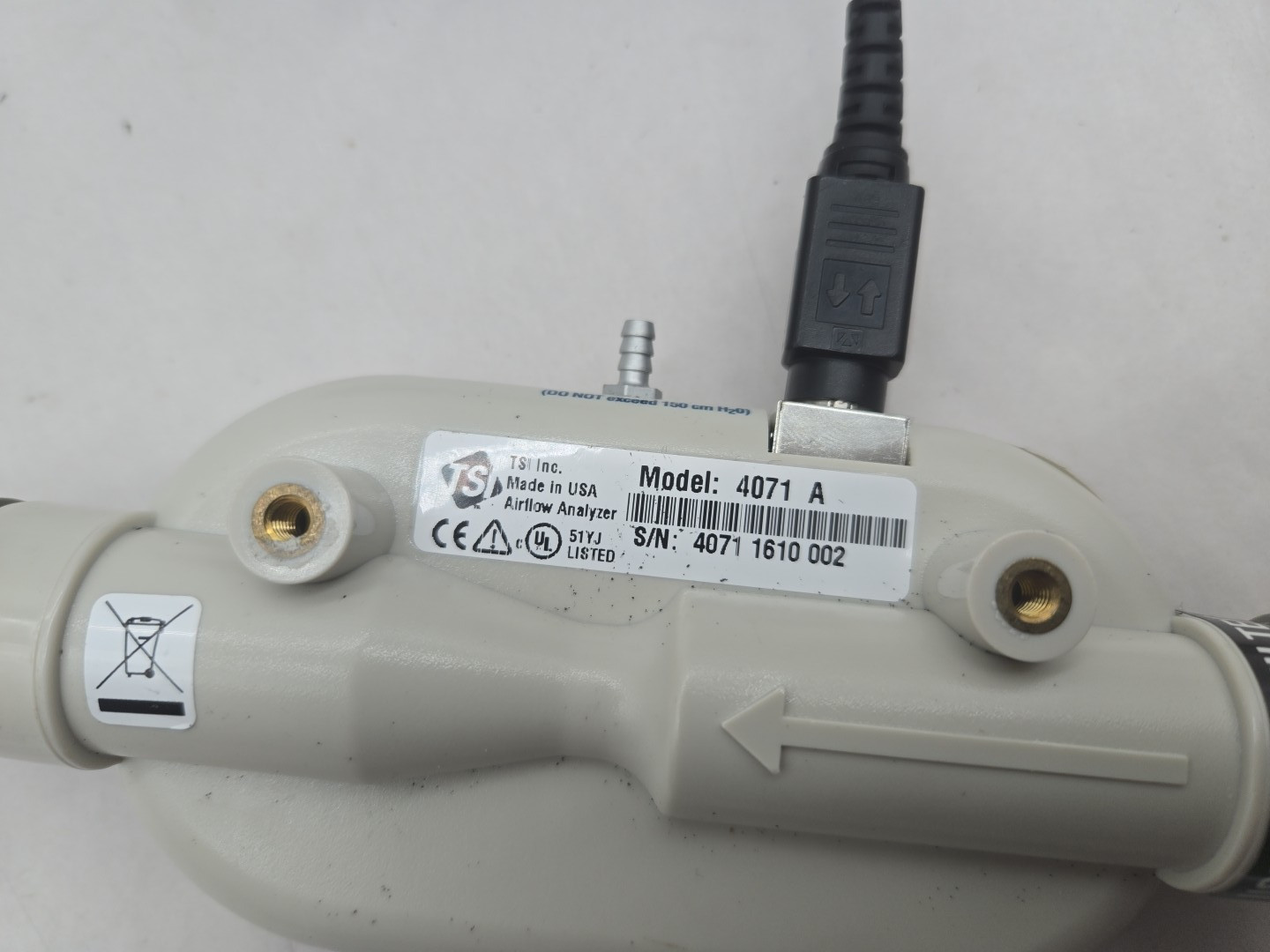 Certifier FA Controler 4078 W/ 4071A High Flow Module