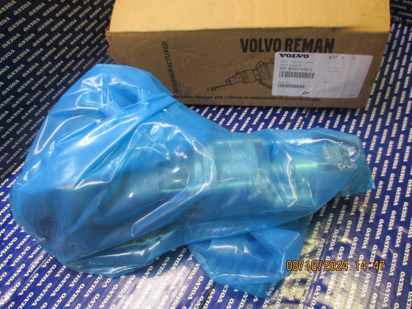 Genuine OEM Volvo D13 EGR Valve 85020365