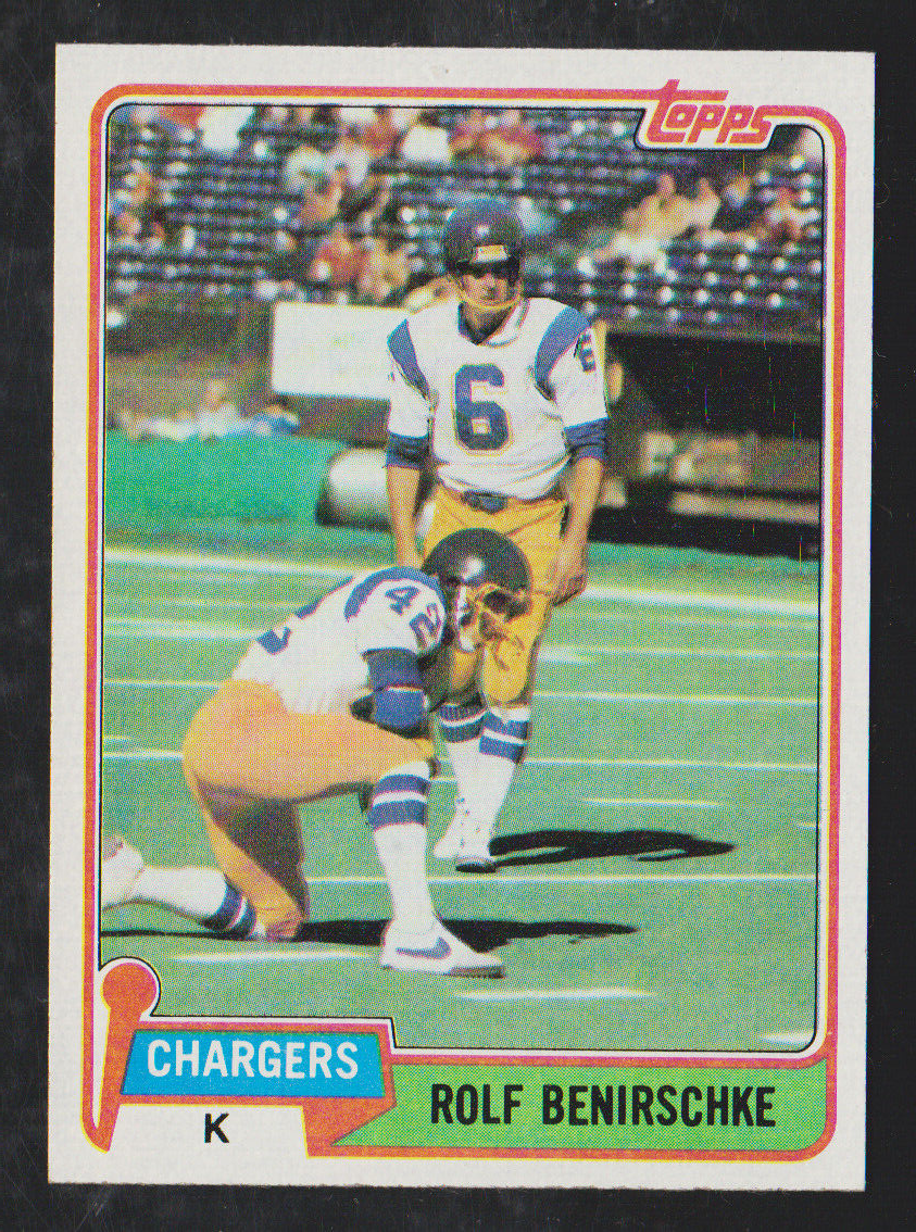 BUY 1, GET 1 FREE 1981 TOPPS FOOTBALL YOU PICK #201 - #400 NMMT * FREE SHIP *