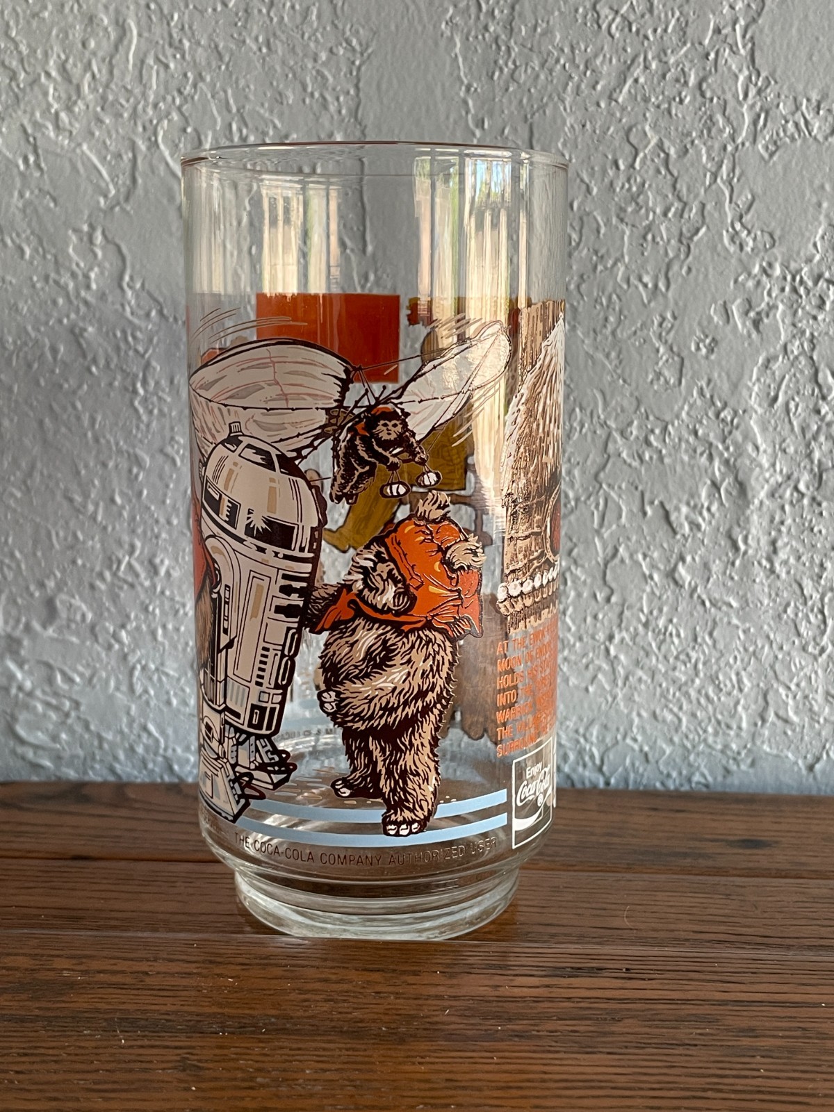 1983 Star Wars Return of the Jedi Burger King Drinking Glasses - Set of 4