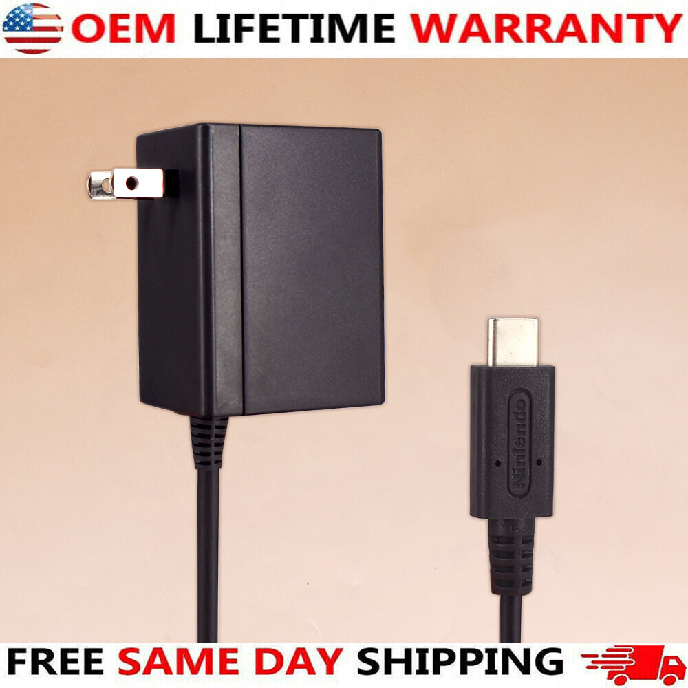 New Official Nintendo Switch +OLED AC Power Adapter Supply OEM Charger HAC-002