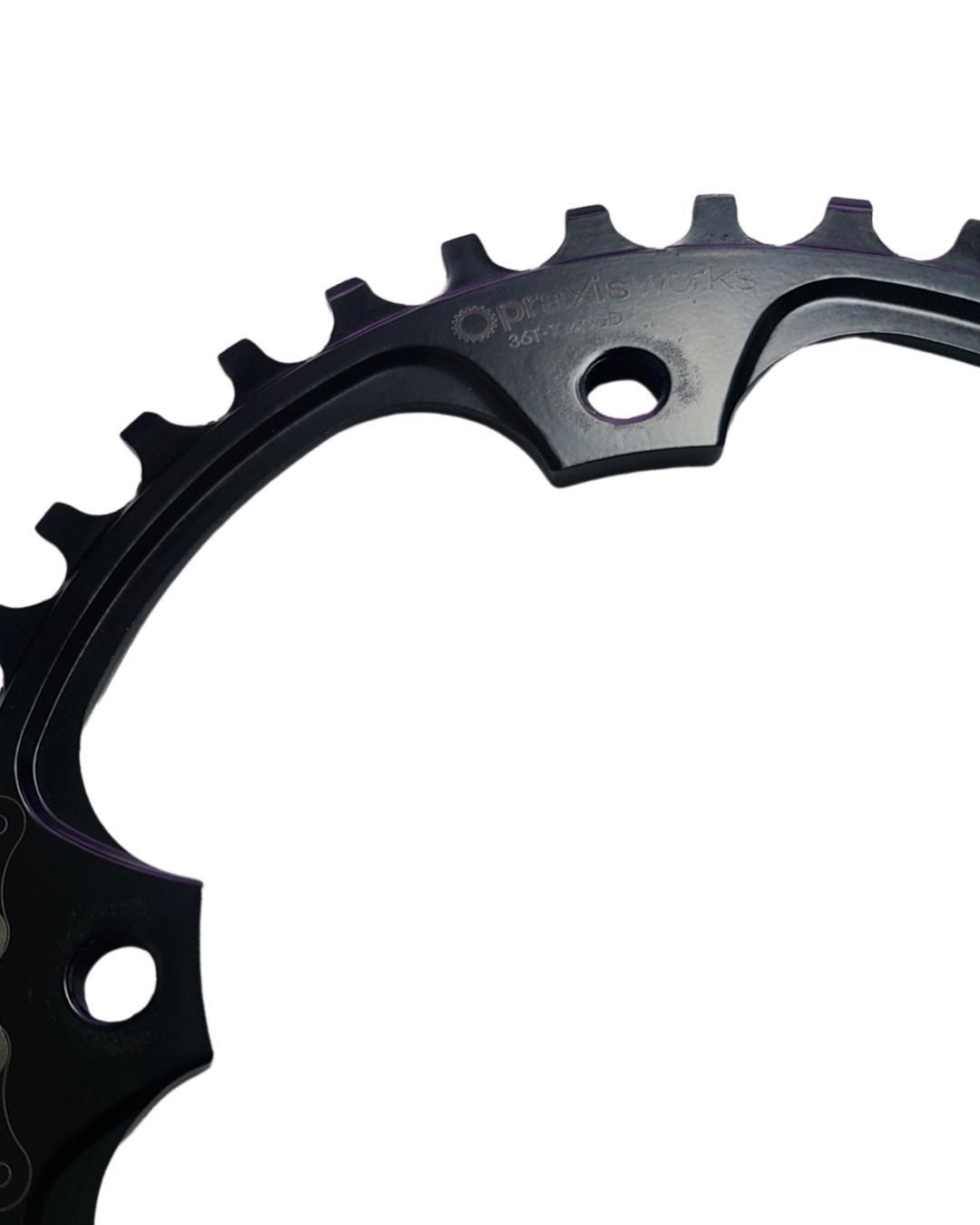 Praxis Works Wave Ebike 36T 10 -12 speed Chainring 104BCD Motor Narrow wide