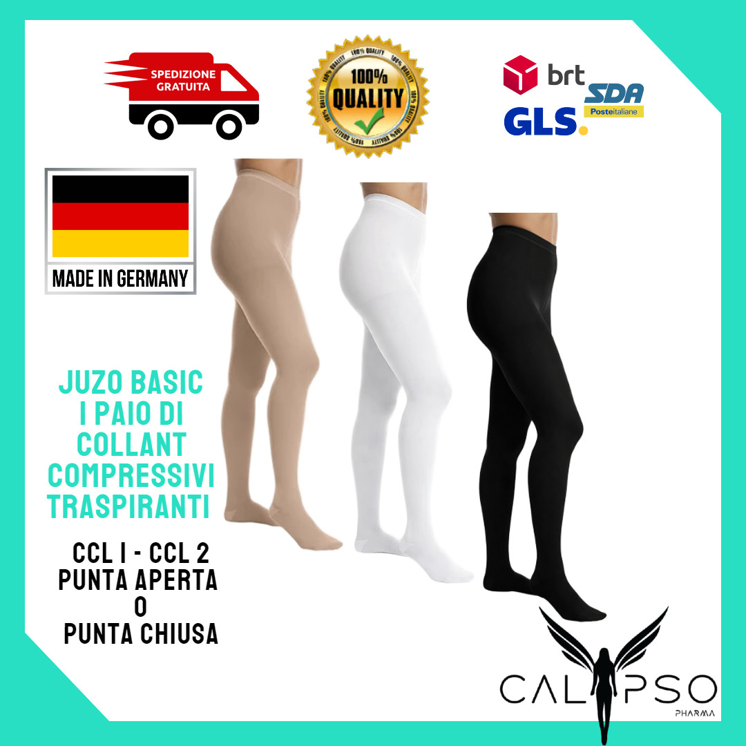 JUZO Basic CCL 1/CCL 2 Swelling Compressive Tights - Lymphedema - Varicose Veins