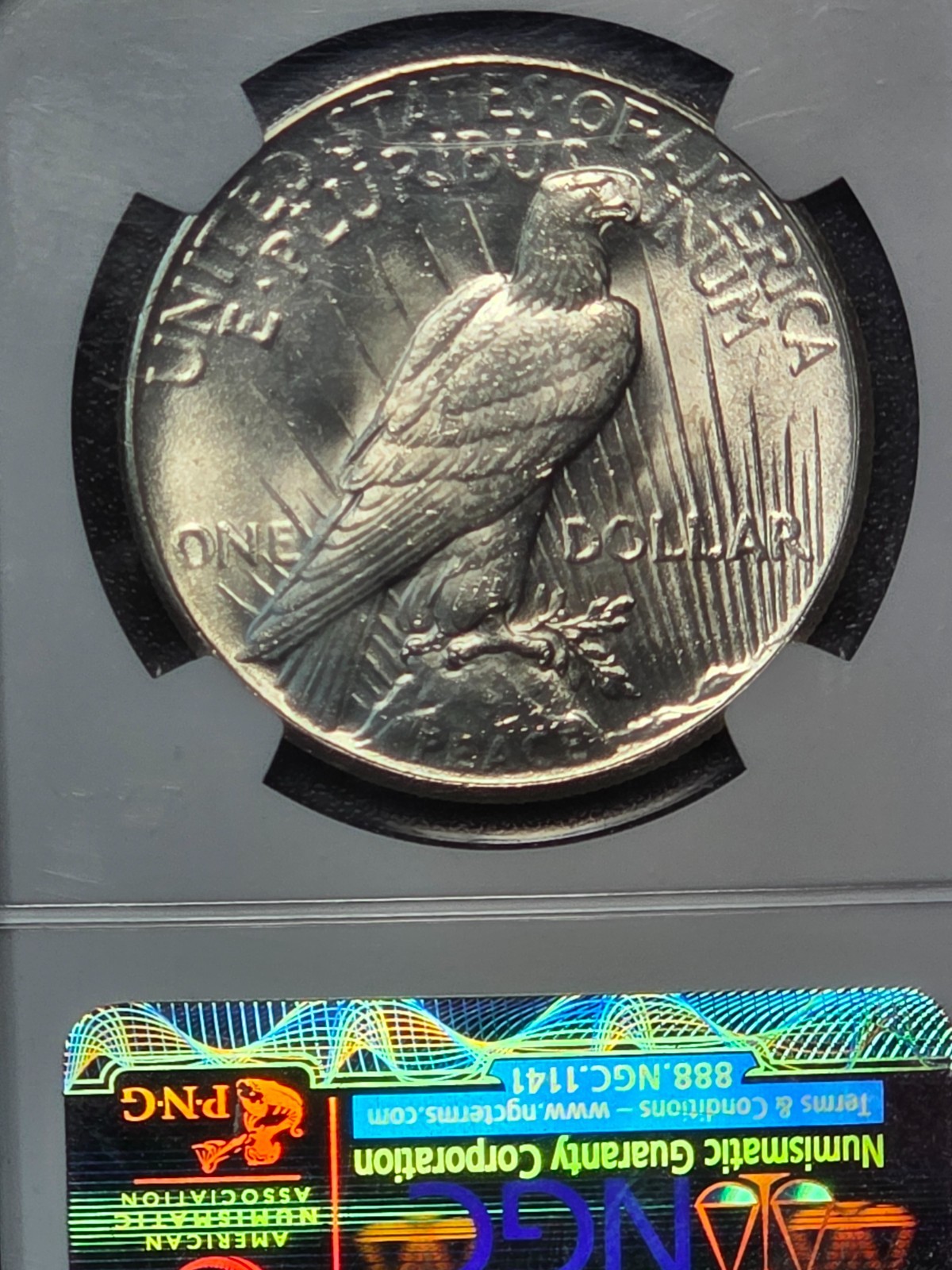 1926 Peace Silver Dollar MS63 NGC - Nice Luster #4004