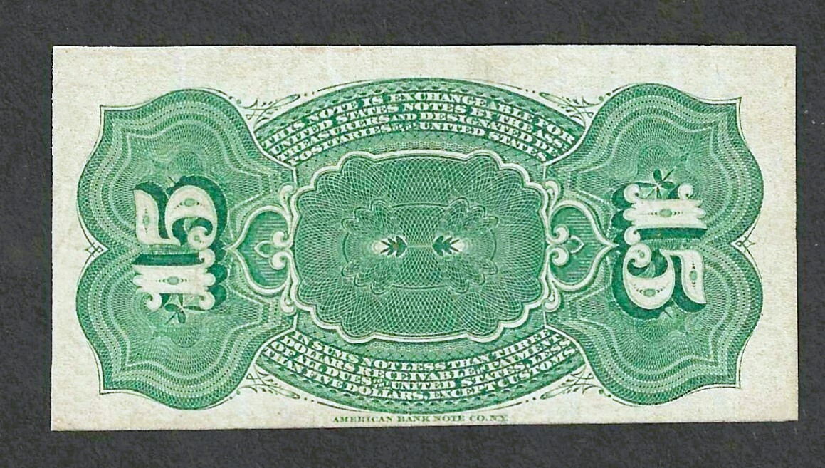 FRACTIONAL CURRENCY 15 CENTS ~ FR 1267 ~ NICE ABOUT UNCIRCULATED NOTE