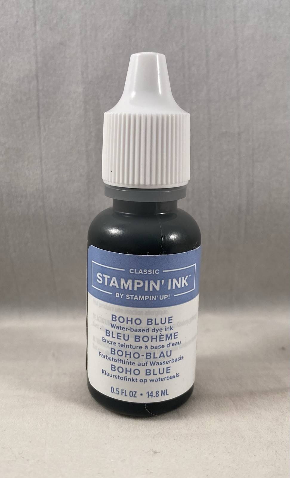 BOHO BLUE Reinker by Stampin Up Classic Ink, Refill New 2508
