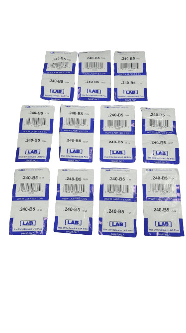 11-PACK LAB Universal Replacement Lock Pins .005 increment Bottom Size .240