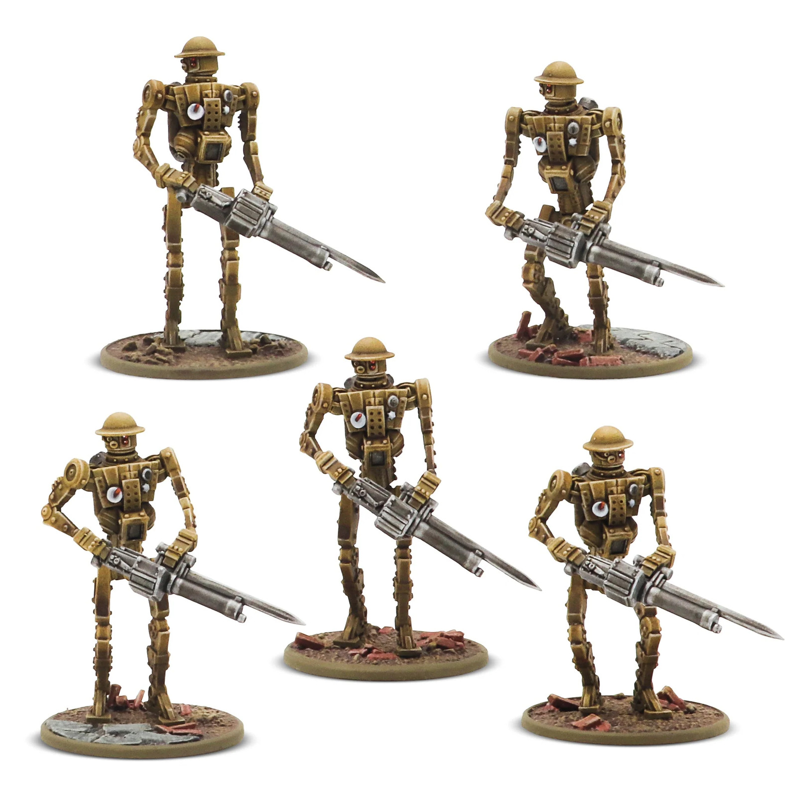 Konflikt '47 British Commonwealth Starter Army with Automaton, Mechs & Dice