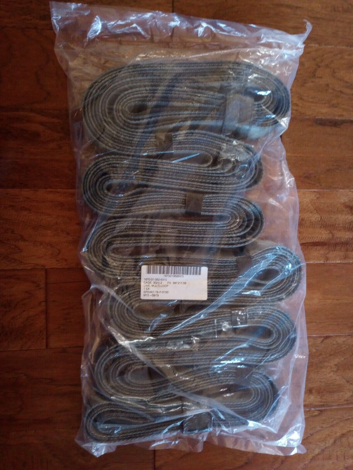 MILITARY ISSUE 8 PLY 4 LOOP RECOVERY CARGO TIE DOWN TOW STRAP 89,000 LOAD NEW