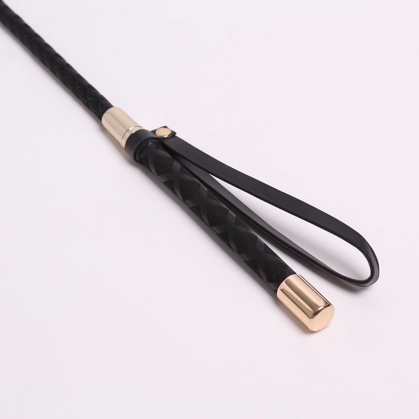 Short Riding Crop PU Leather Whip Flirt Flogger Slave BDSM Couple Games Roleplay