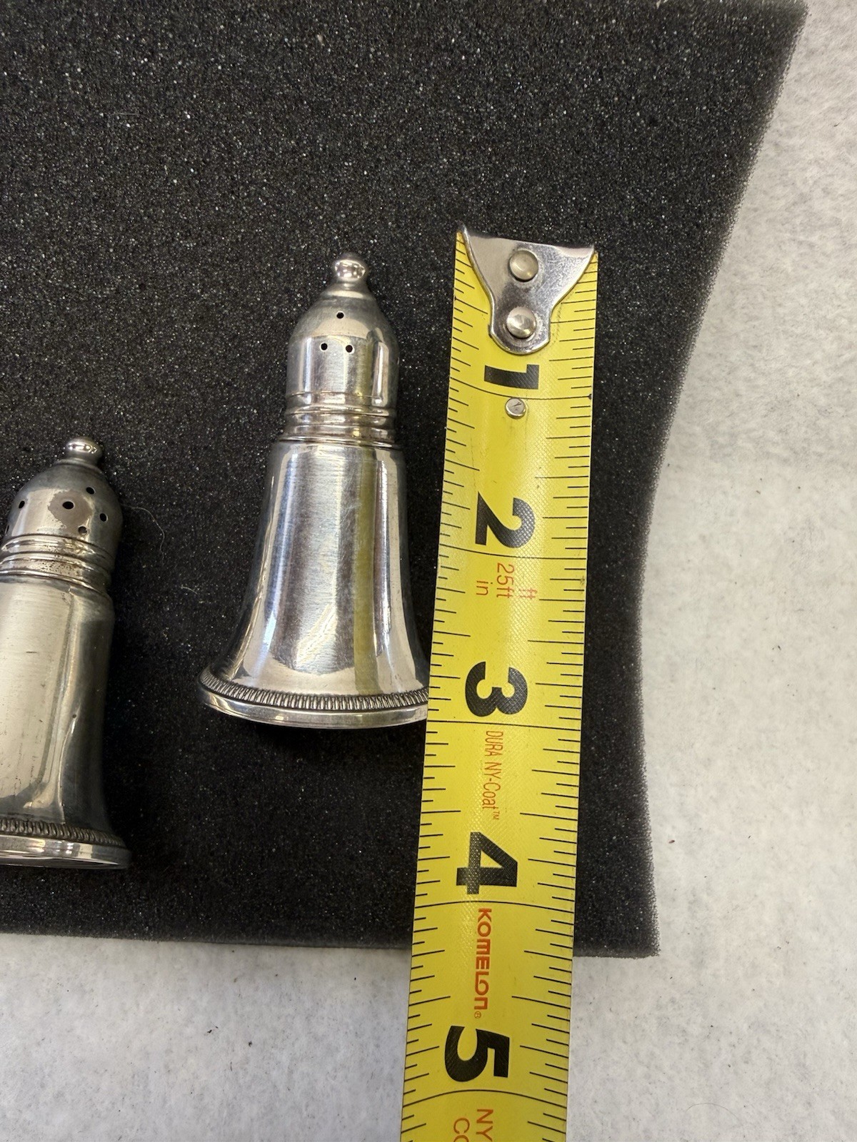 Sterling Silver Weighted Salt & Pepper Shakers