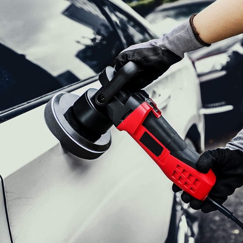 5PCS Car Polishing Pads 3/5/6/7 Inch Flat Sponge Buffing Pad Buffer Polisher Kit