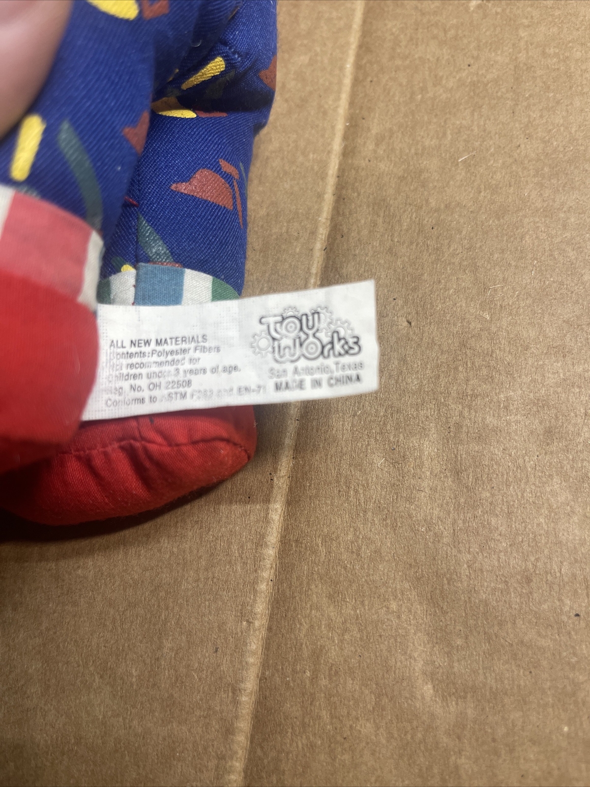 VINTAGE The Bride of CHUCKY 13" Bald Plush DOLL FROM TOY WORKS HORROR HALLOWEEN