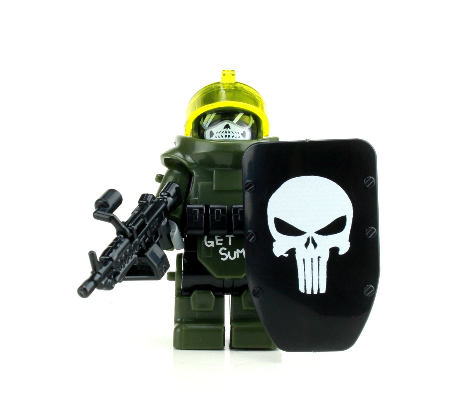 Juggernaut Army Assault Minifigure made with real LEGO® minifigure