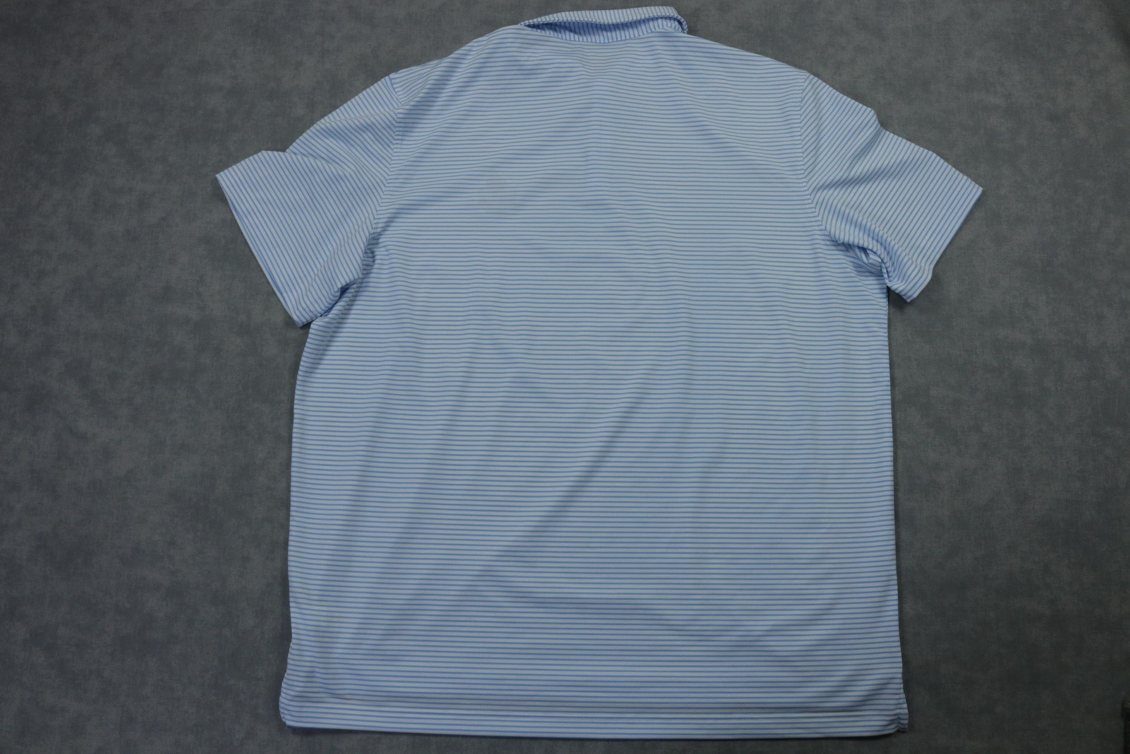 2027 PGA Frisco Polo Shirt Mens 2XL Blue Striped Performance Golf Vineyard Vines