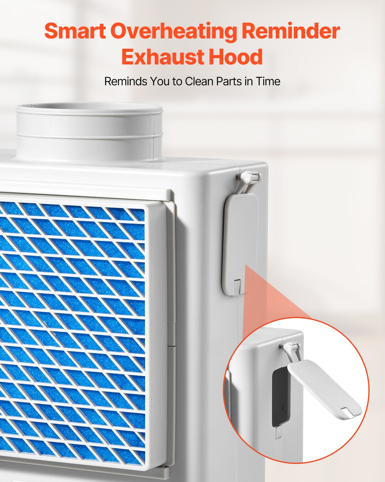 VEVOR 3 in 1 Indoor Dryer Vent Kit ABS Material Fits 4 Inch Exhaust Port