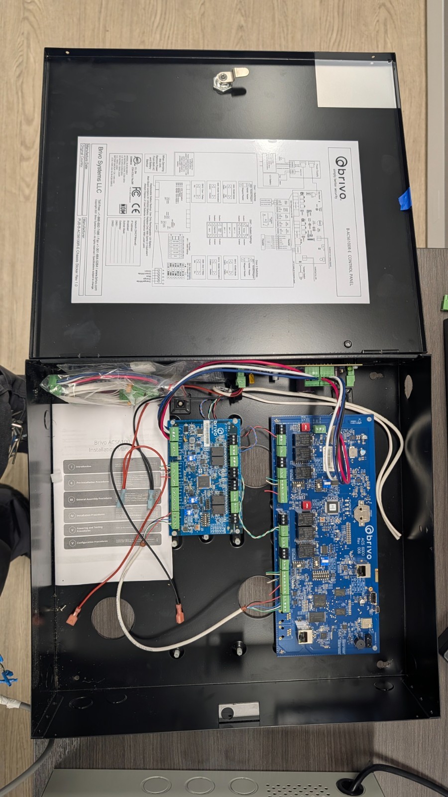 Brivo B-ACS6100R-E Control Panel + B-ACS6100-DB Expansion + Altronix ACM Kit