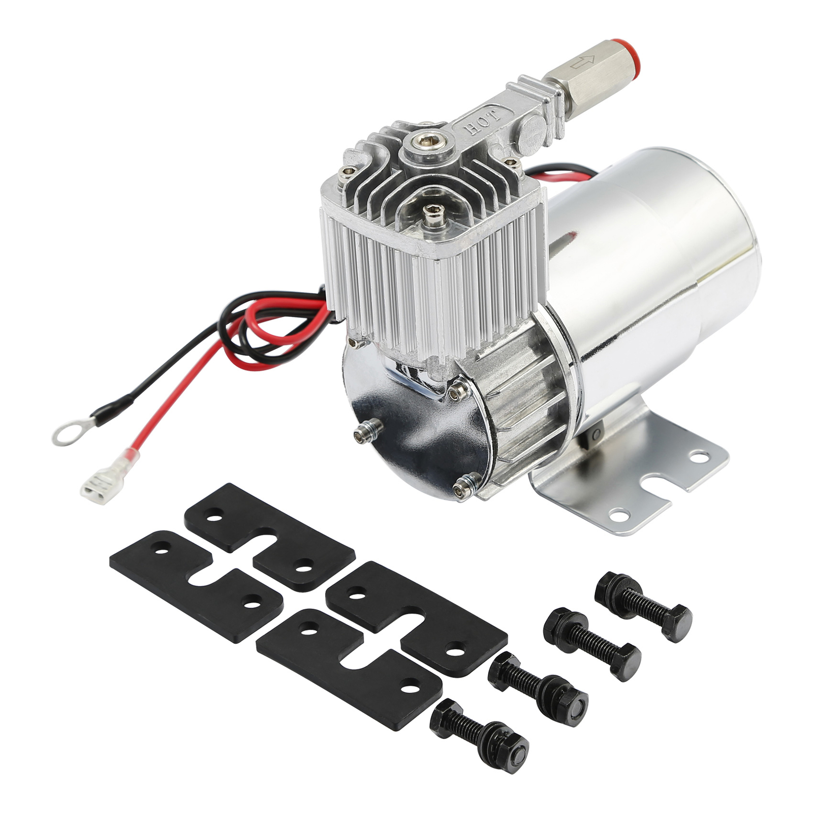 Rear Air Ride Suspension Kit For Harley Touring Electra Street Road Glide 94-Up