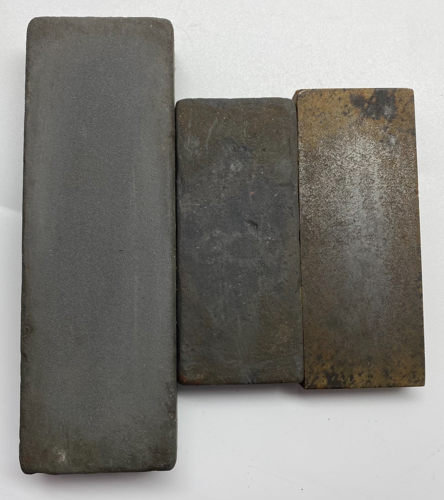 Vintage Sharpening Stones Lot 4 Knife Tool Hone Whetstone Oil Stone