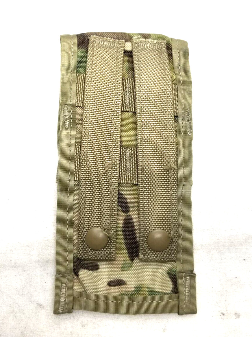 QTY (1) USGI Military MOLLE Double Mag Pouch OCP Multicam 8465-01-580-0701 MINT