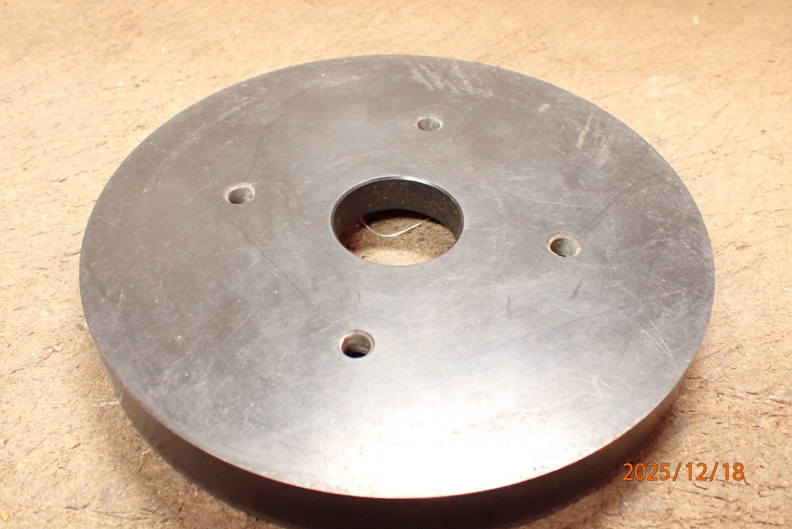 2, OLDER 6" TOOL GRINDER DIAMOND WHEELS