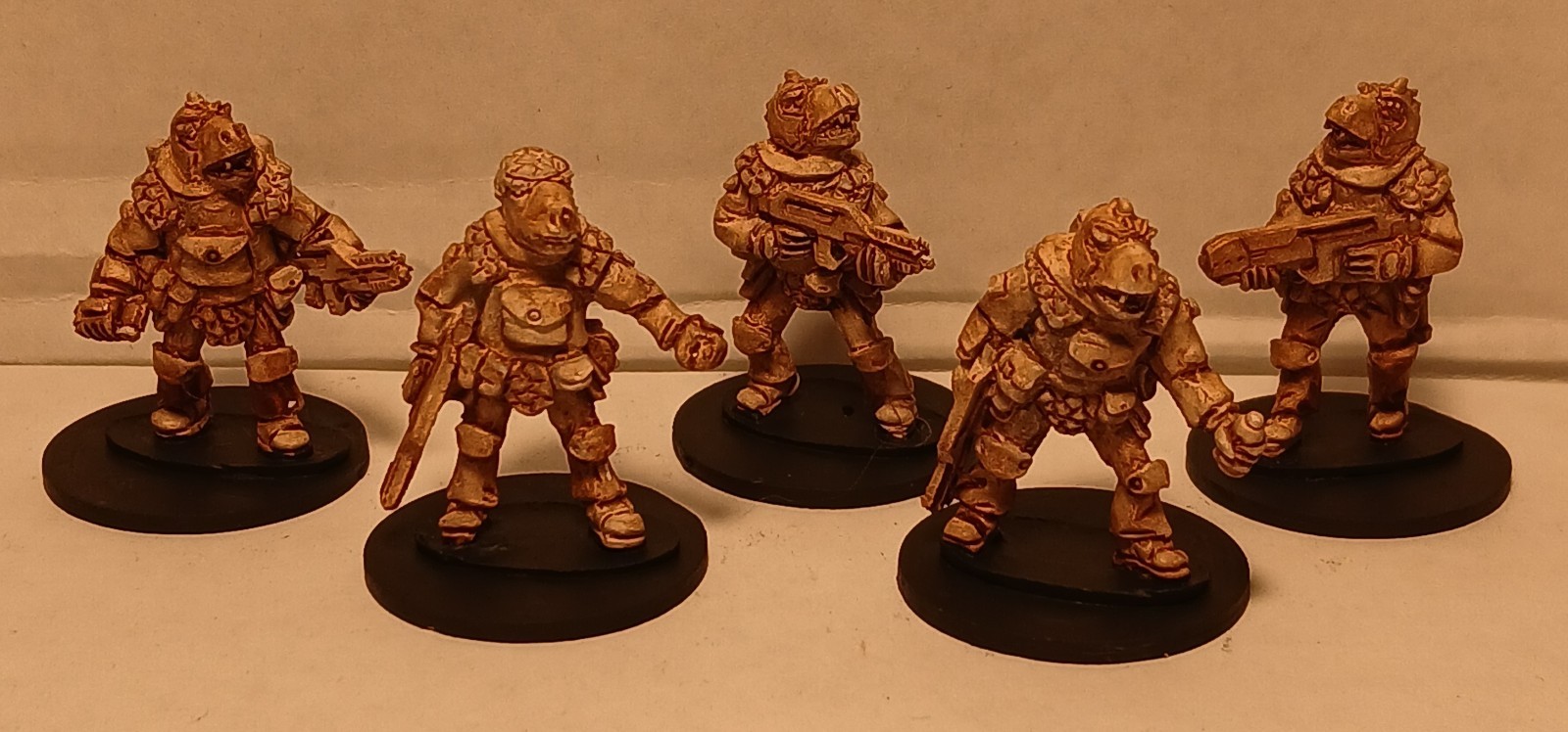 28mm SCI-FI 310B Aliens "Vis'Sharaak Flesheater" Infantry Squad #1 (5 figures)
