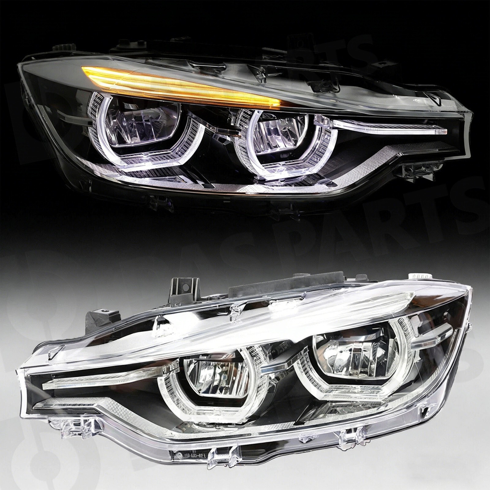 For 2012-15 BMW F30 320i 328i 335i DRL Headlight Full LED LCI Style fit Halogen