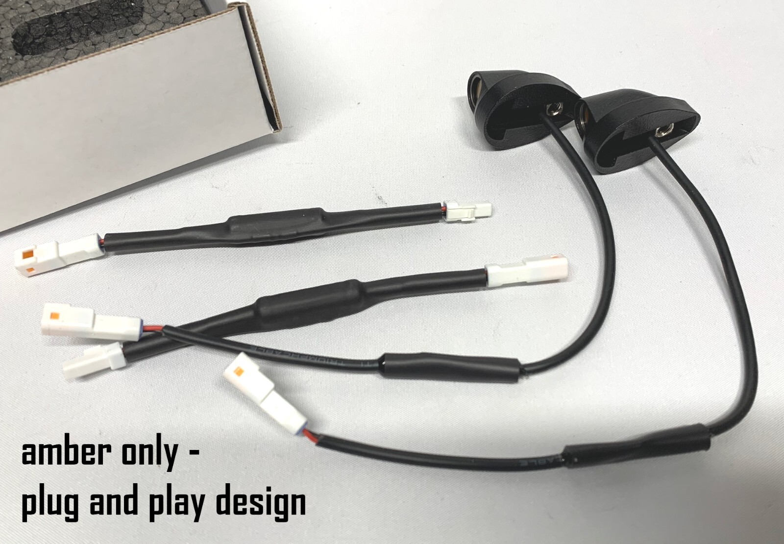 Micron AMBER Turn Signals Indicators for Indian Scout/Scout Bobber