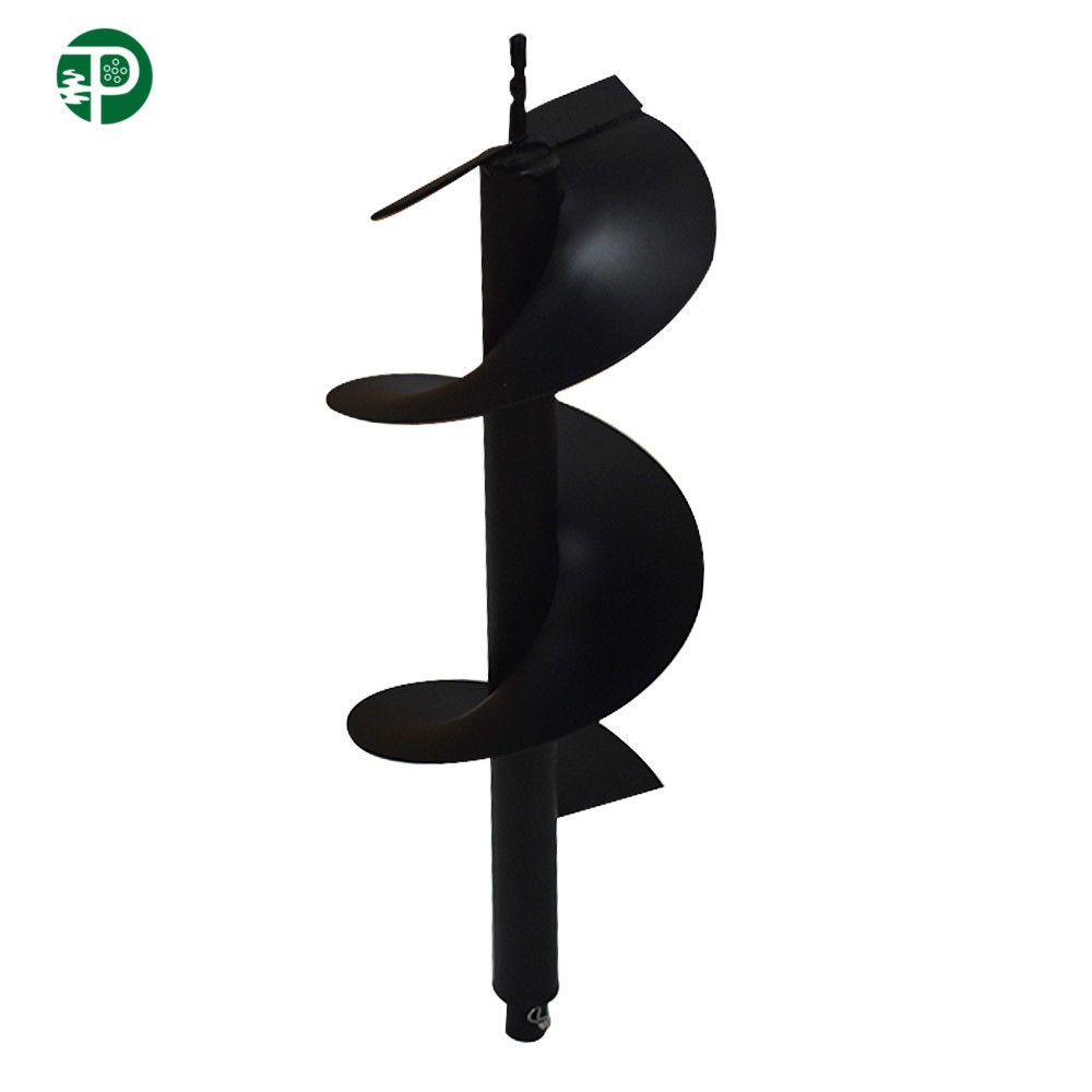10-Inch Earth Auger Drill Bit for Gas-Powered Fence Hole Digger