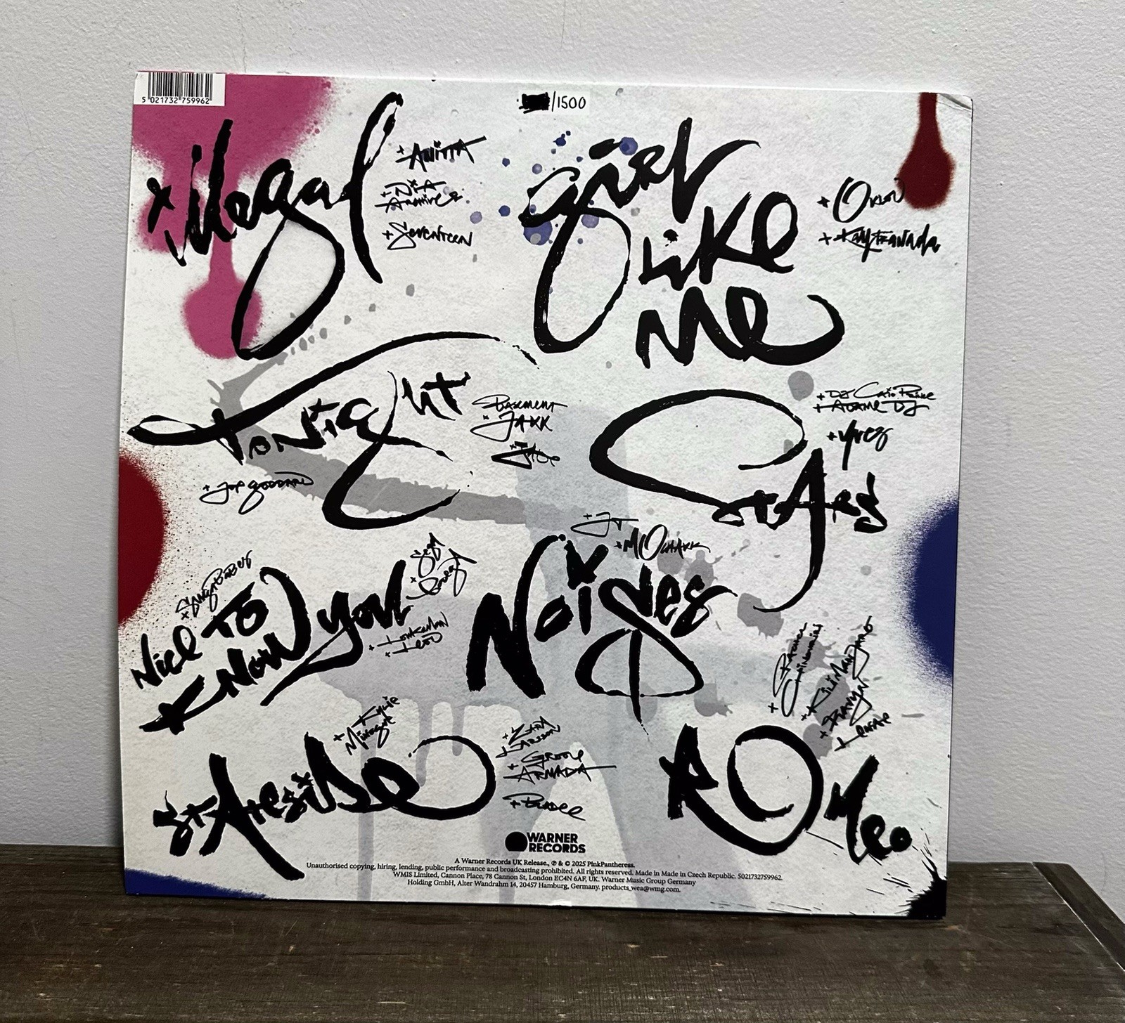 PINKPANTHERESS FANCY SOME MORE? Vinyl Record 2LP Blood Records