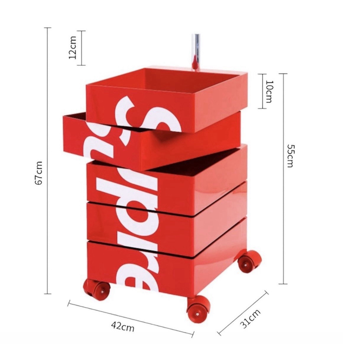 Supreme 5 Drawer 360 Furniture (cst Made)