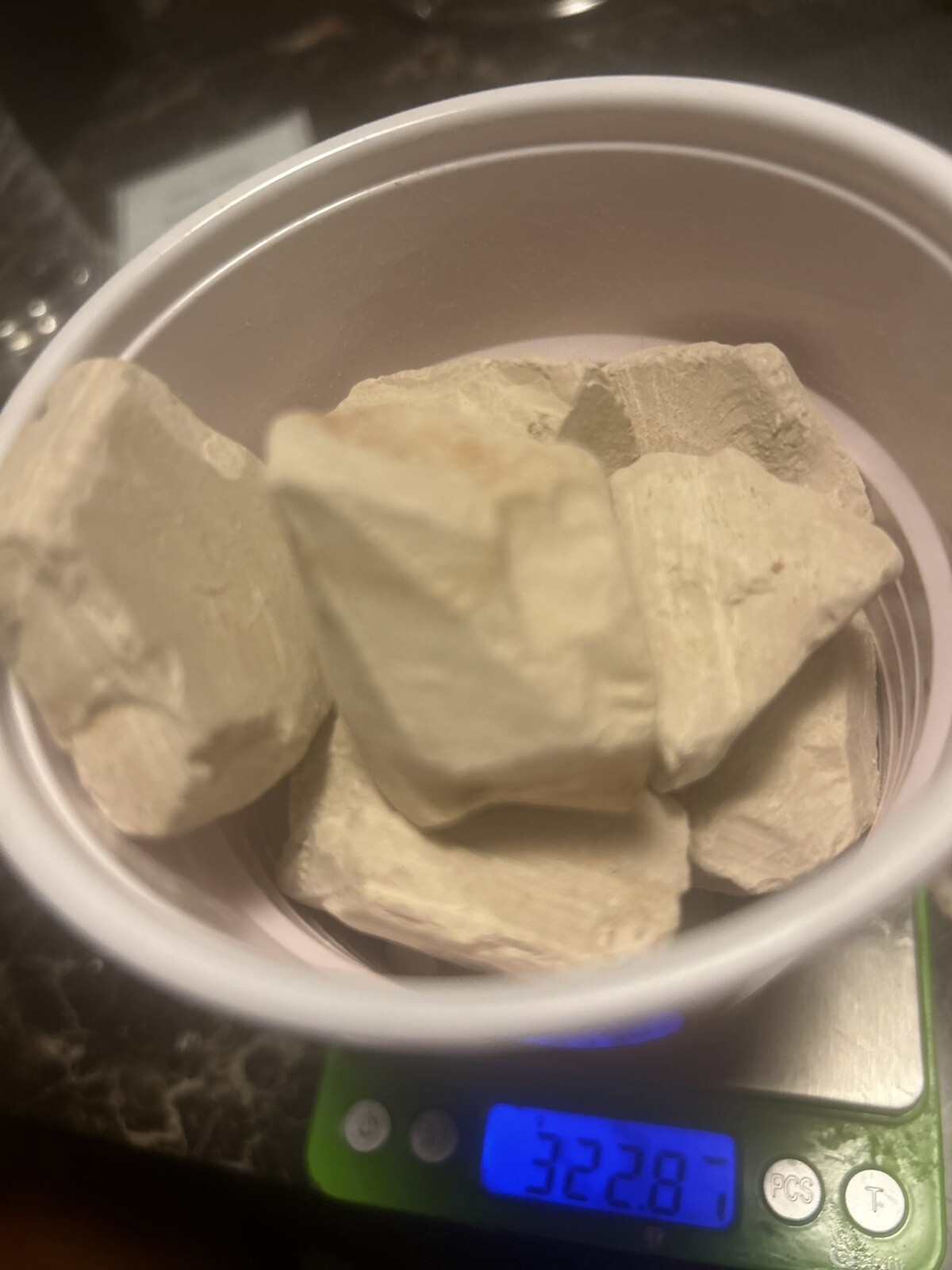 Clay | Calaba Chalk | Edible Clay | Kaolin | African White Chalk | 330g Pack