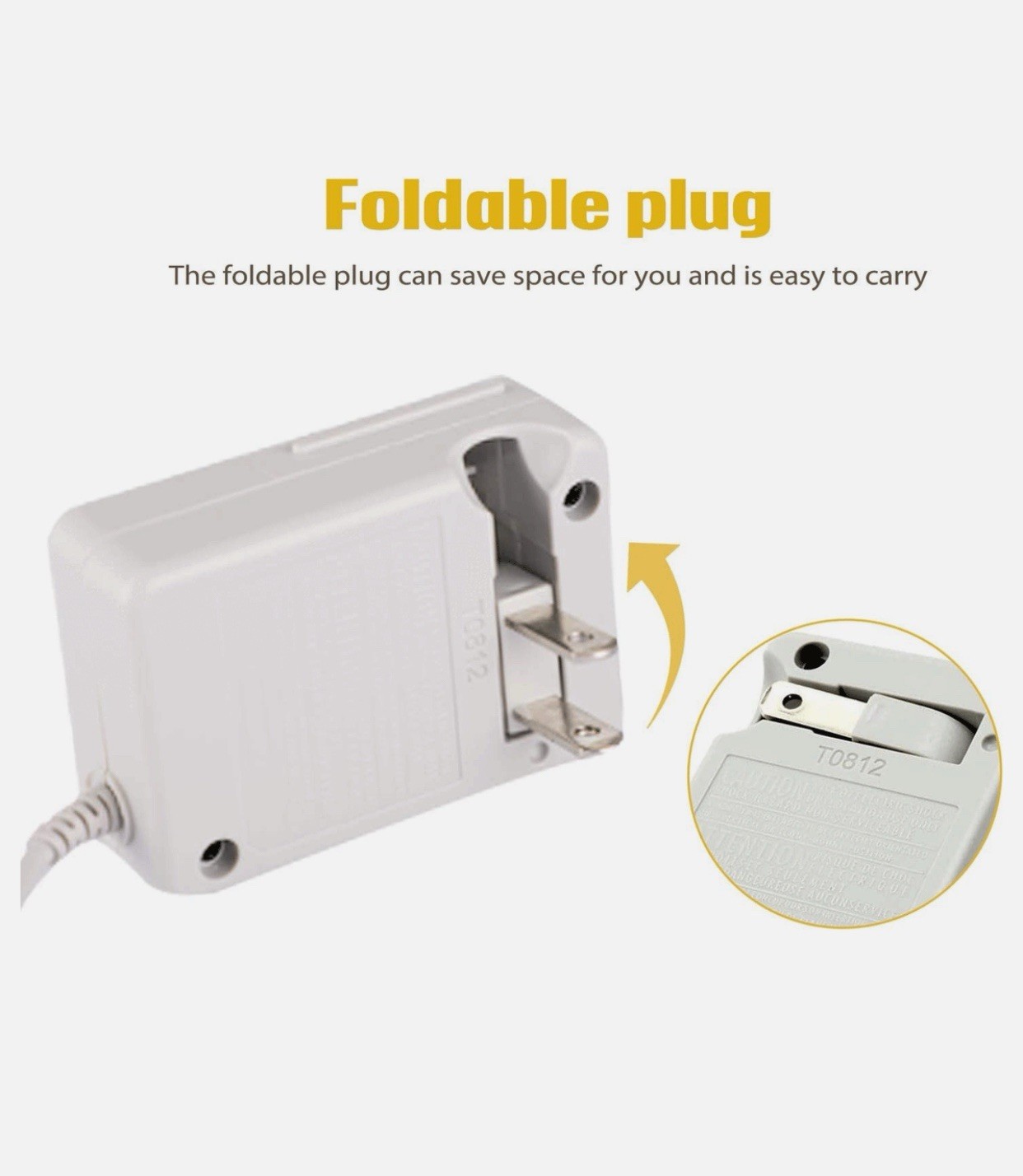 AC Adapter Home Wall Charger Cable for Nintendo DSi/ 2DS/ 3DS/ DSi XL System