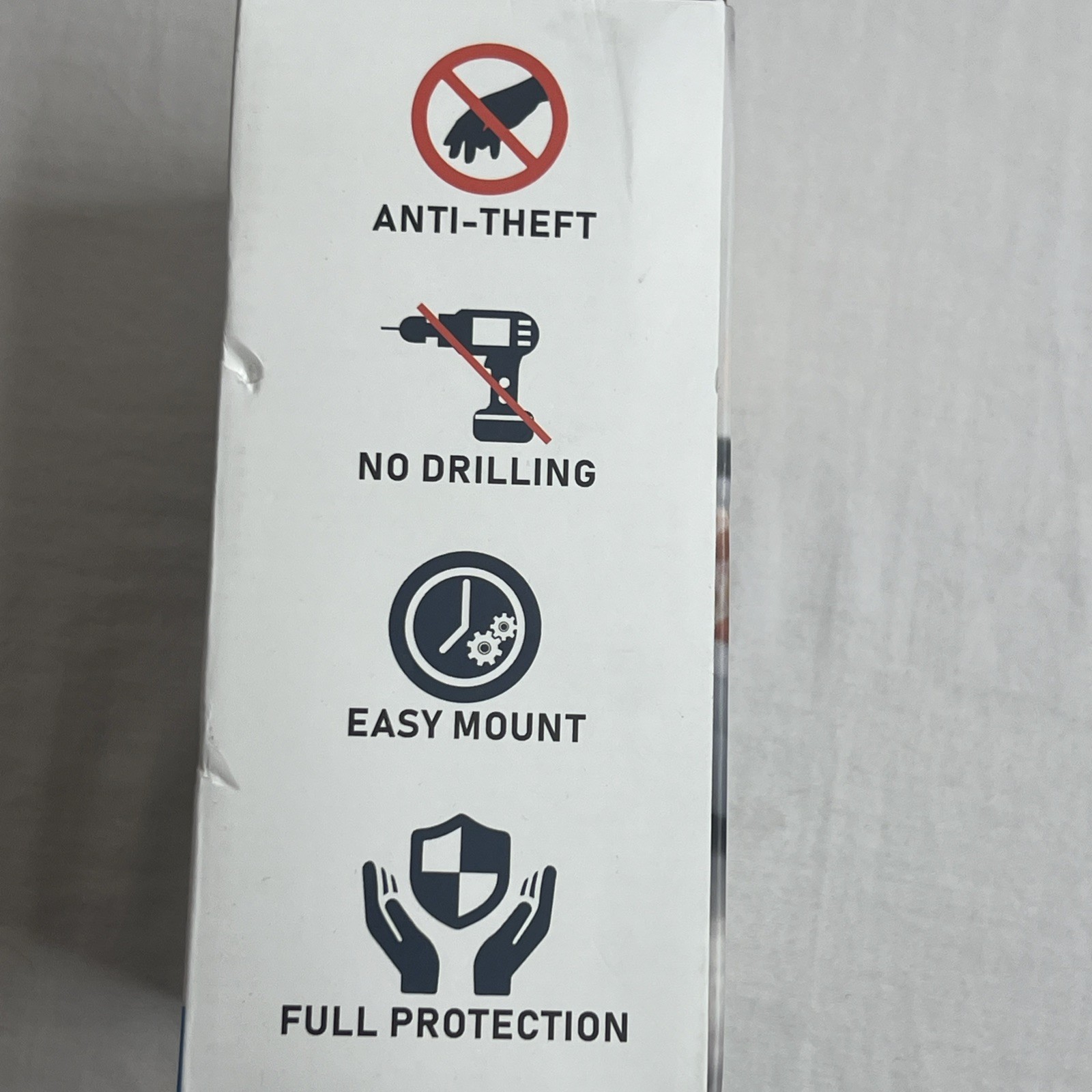 Anti-Theft Video Doorbell Mount Compatible W Various Wireless Video Doorbells