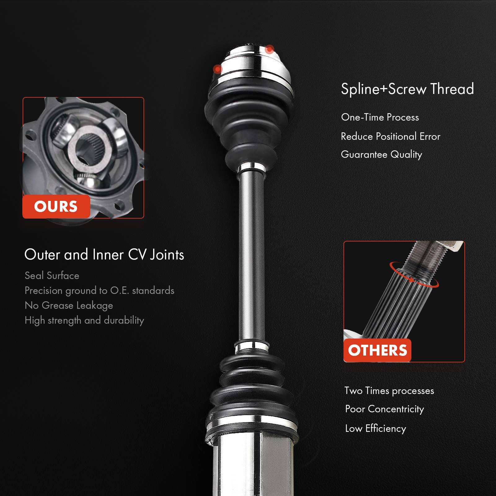 CV Axle Shaft Assembly for BMW F10 F12 F16 528ix 535GT 535ix 640ix Front Right