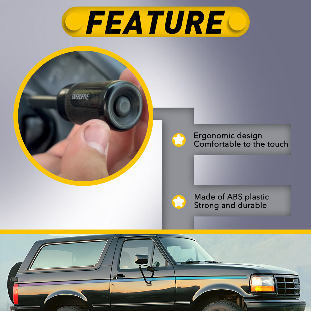 FOR FORD F-150 F-250 F-350 1992-1997 STEERING COLUMN SHIFTER GEAR LEVER HANDLE A