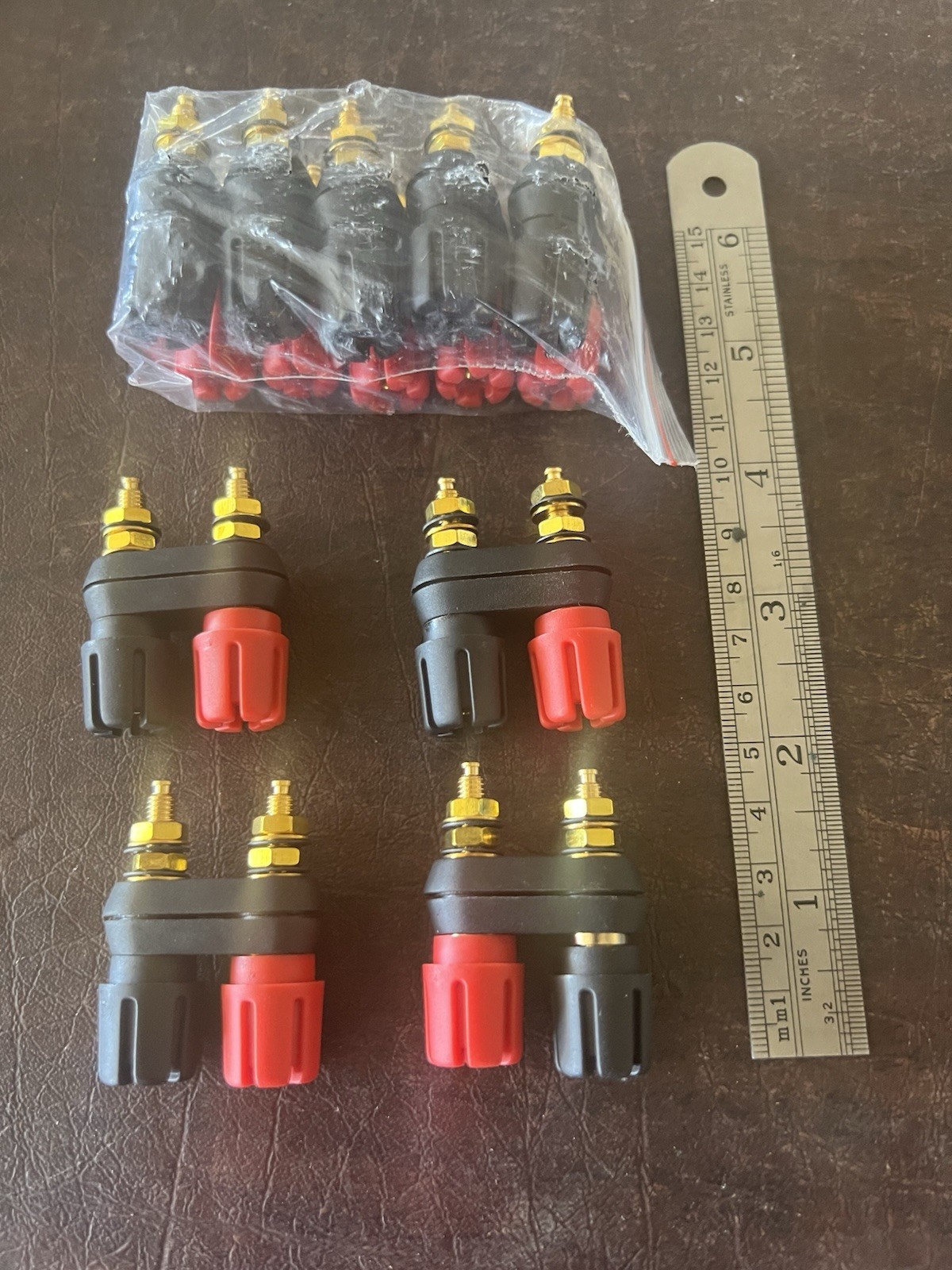 Vintage NOS Speaker Terminals - Lot of 9