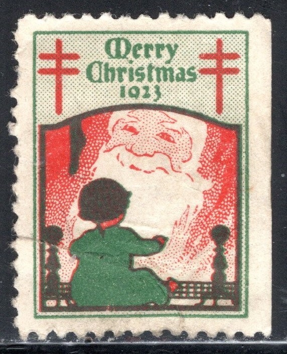 US Stamp Scott #WX31, Christmas Seals 1923, Single, MLH (C)