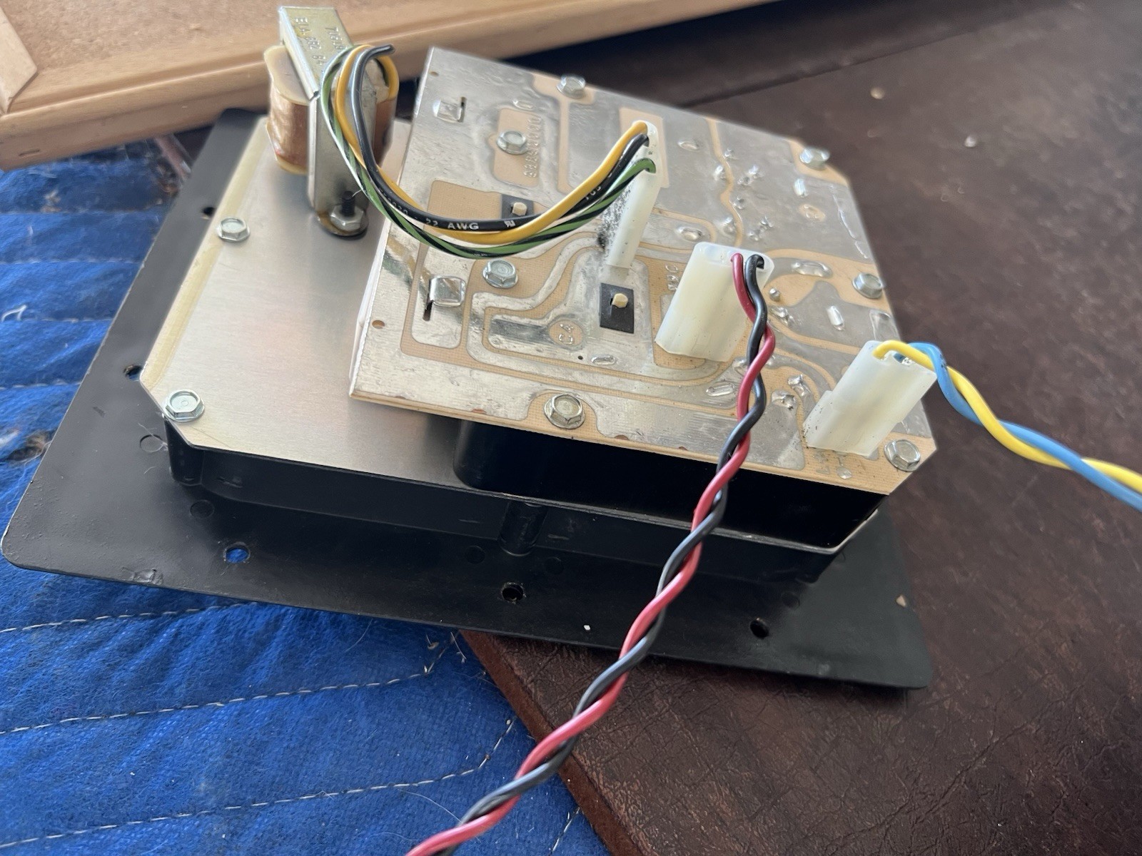 Lot of 3 Vintage Peavey Speaker Crossover Connector Boxes for parts or repair