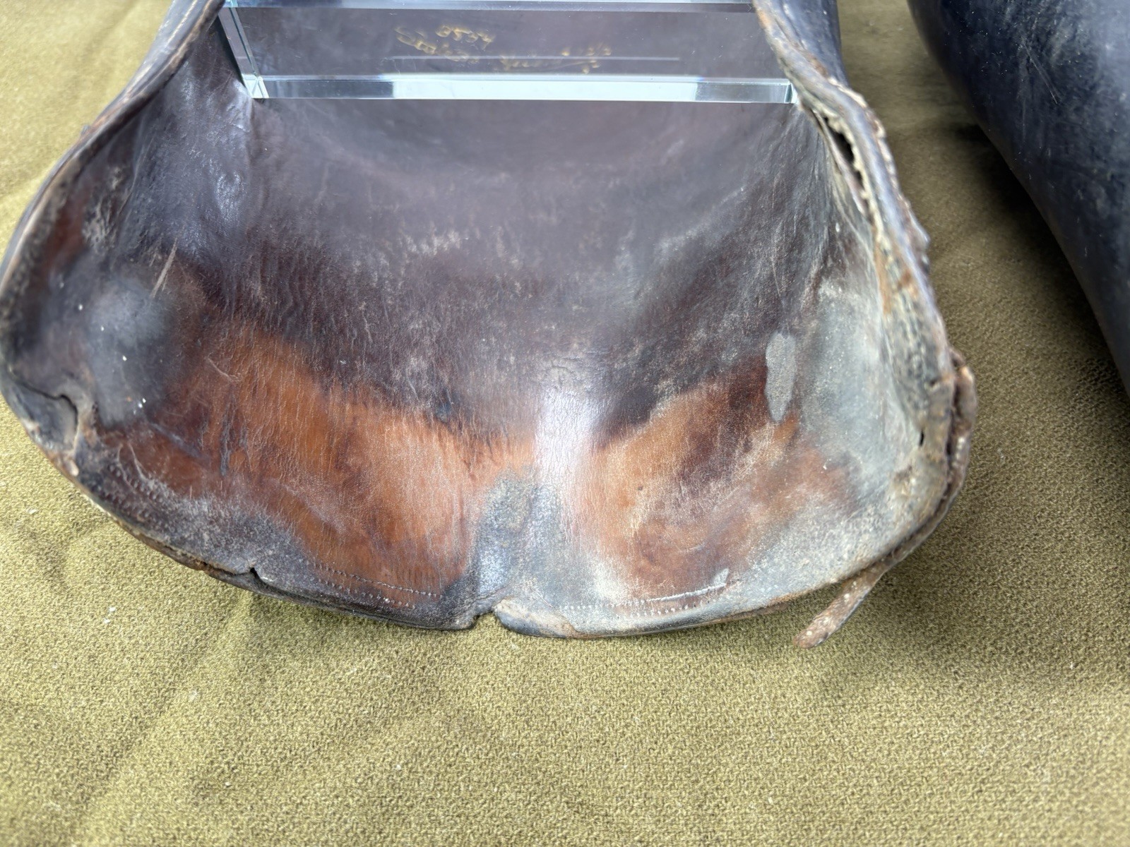 WWI Era Leather Riding Leggings Gaiters – Nettleton Syracuse NY Officer