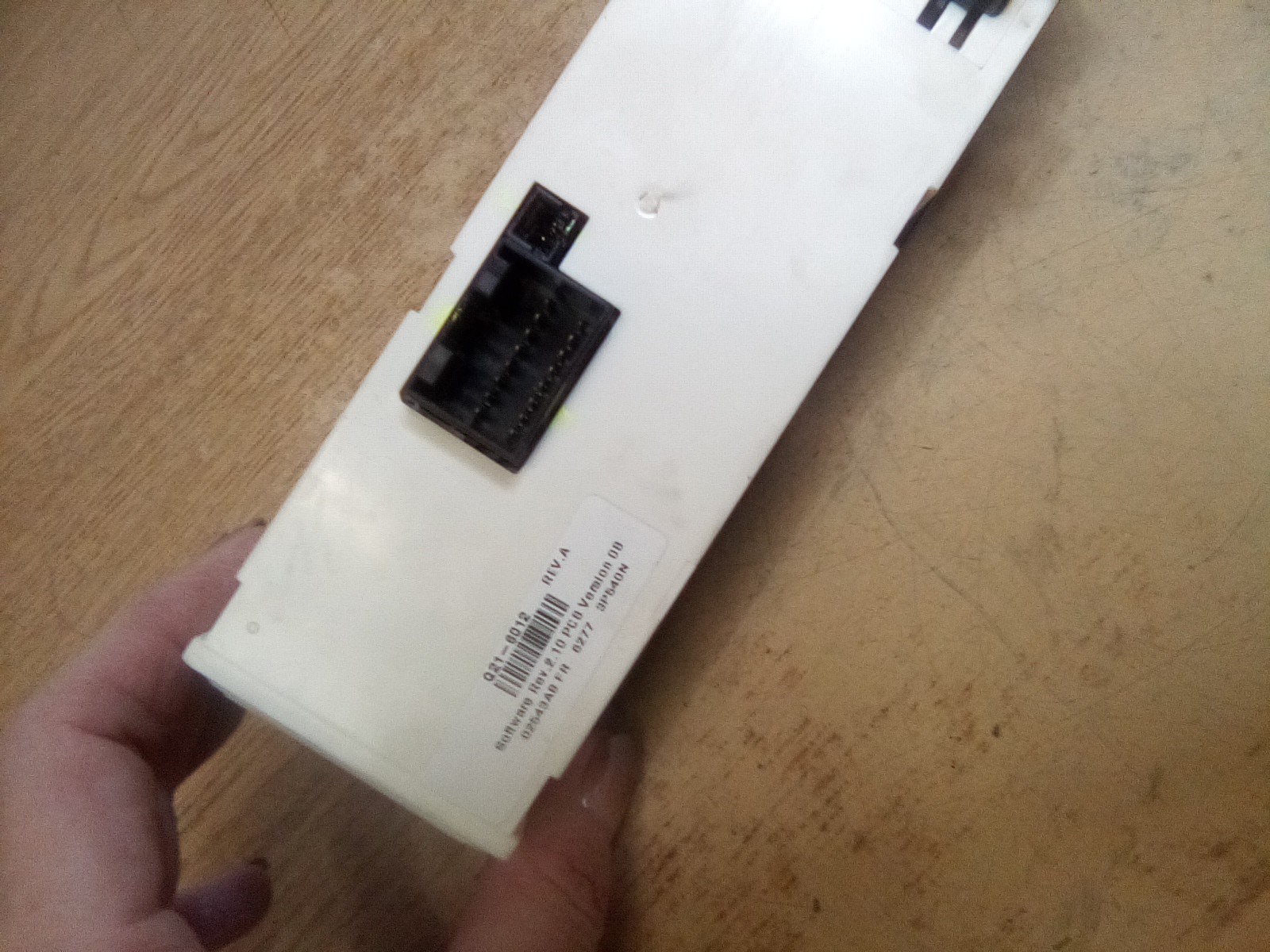 Peterbilt 387 OEM Q21-6012 Climate Control "MISSING KNOB"