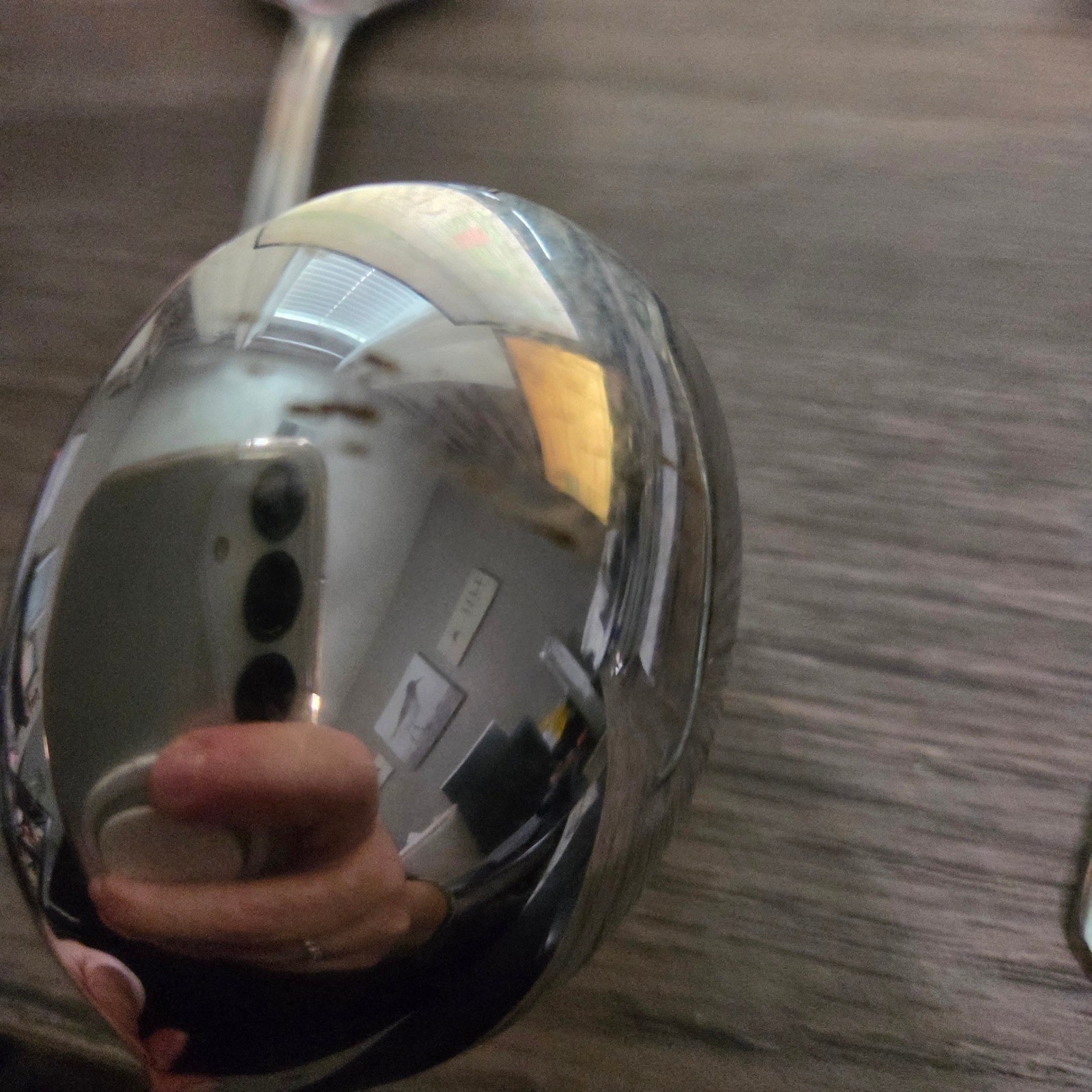 Wallace Casino 18/10 China Soup Spoons Set of 3 Silver Tone Stainless Steel