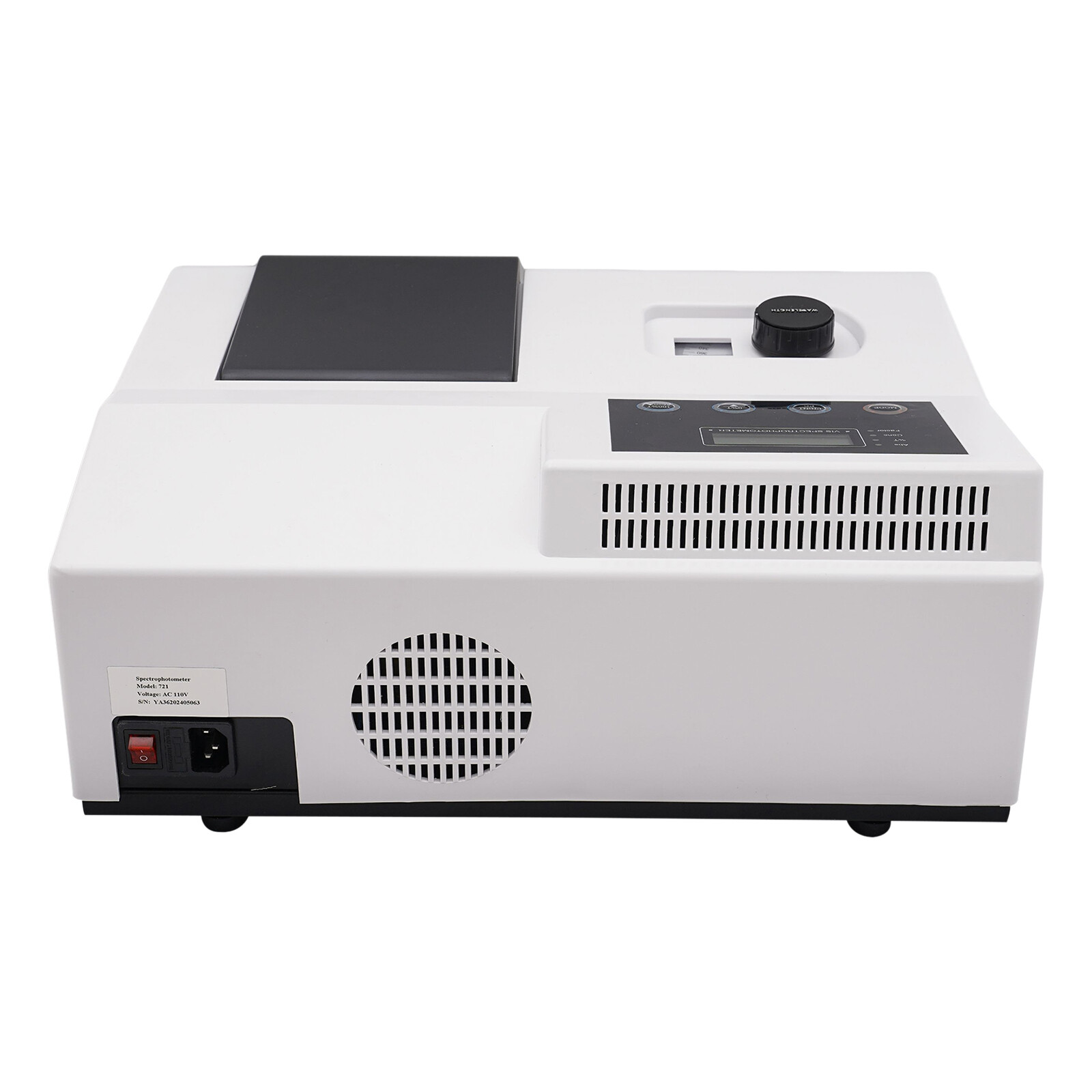 Digital display visible spectrophotometer 721 Professional vis spectrophotometer
