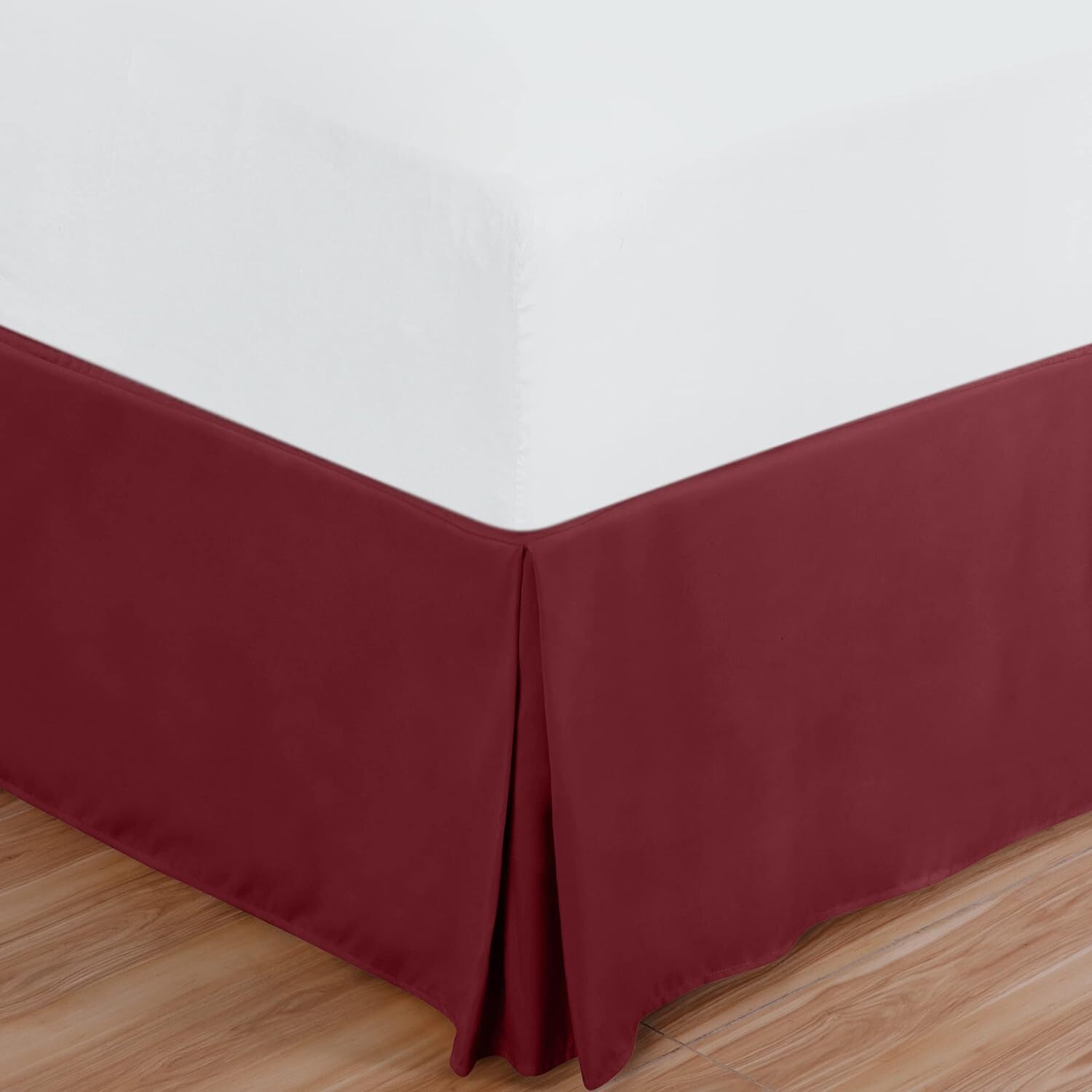 Drop Bed Skirt Pleated Dust Ruffle Hotel Quality Bed Skirt Utopia Bedding